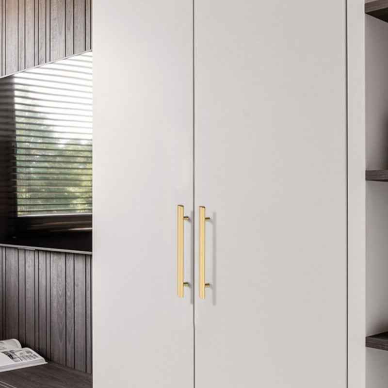 Satin Brass Cabinet Handles for Modern Kitchen and Furniture - Stylish Drawer Knobs and Dresser Pulls - FocusHardware