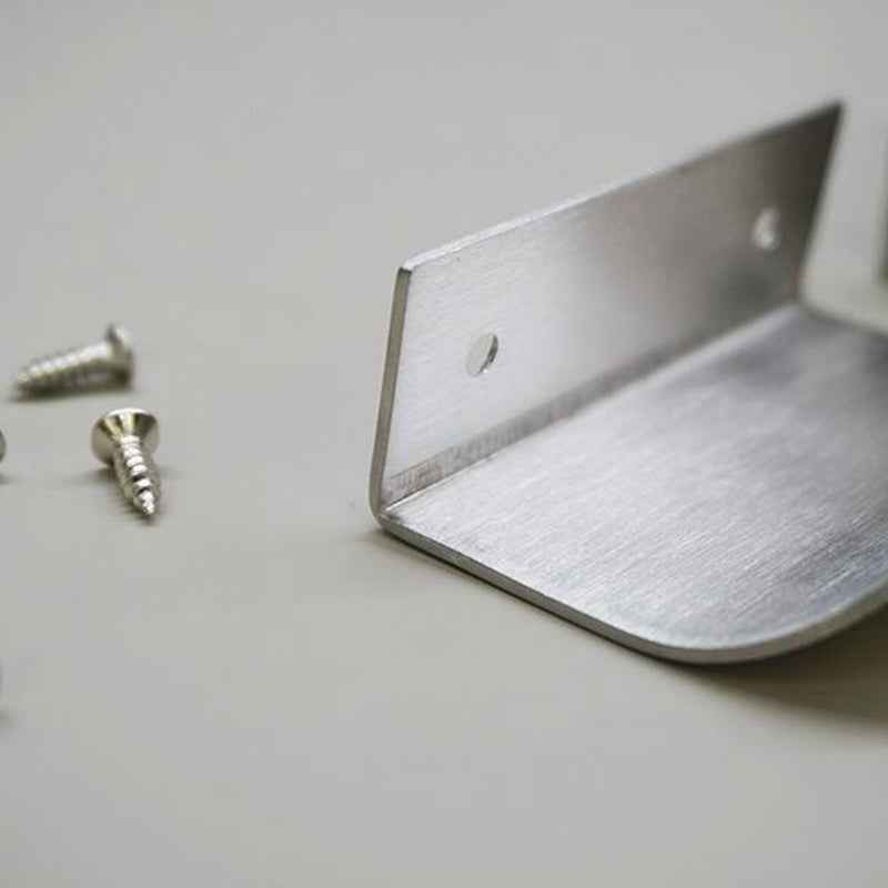Modern Cabinet Drawer Pulls - Silver Stainless Steel Furniture Knobs for Kitchen Cupboard and Wardrobe Doors - FocusHardware