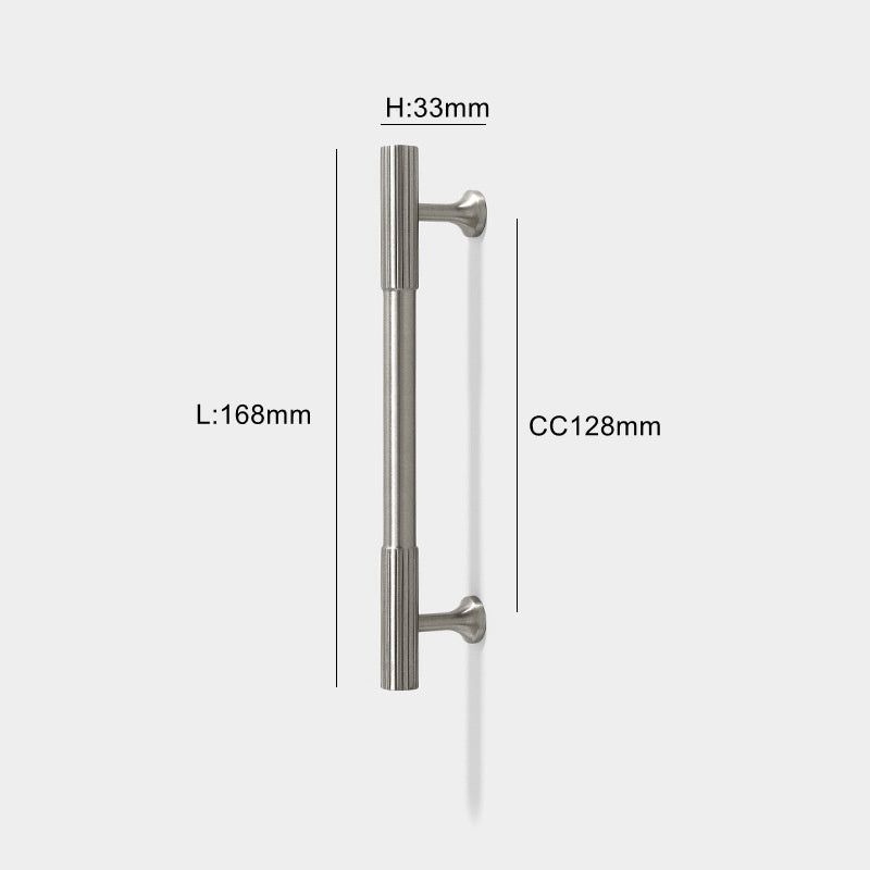 Brushed Nickel Cabinet Handles and Pulls - Brass Drawer Dresser Furniture Pulls - FocusHardware
