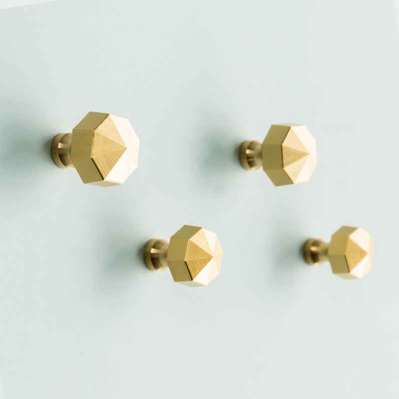 Solid Brass Wall Hook Heavy Duty Coat Hat Plant Hanger Gold Key Towel Metal Hook - FocusHardware