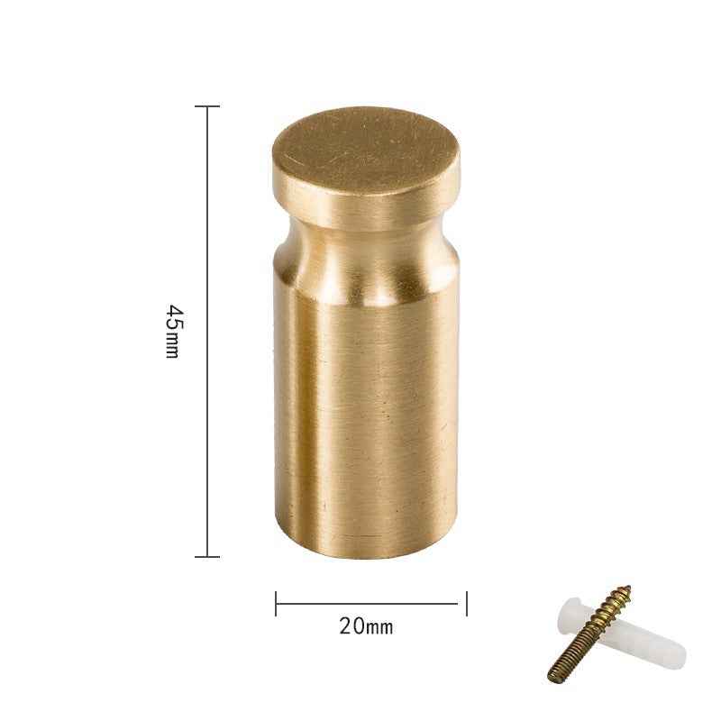 Solid Brass Hooks Wall Door Clothes Coat Hat Hanger Kitchen Bathroom Rustproof Towel Hooks - FocusHardware