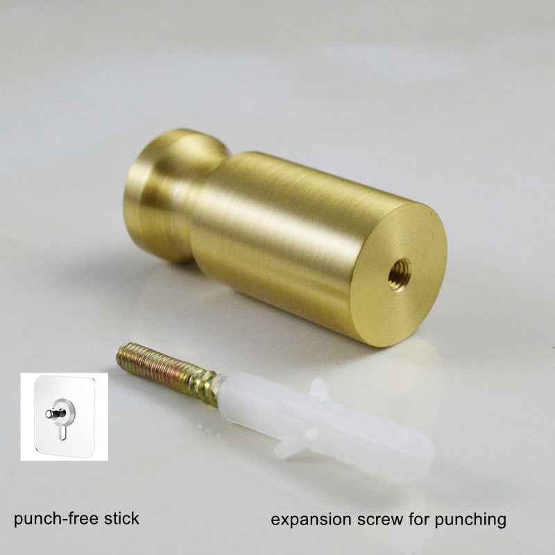 Solid Brass Hooks Wall Door Clothes Coat Hat Hanger Kitchen Bathroom Rustproof Towel Hooks - FocusHardware