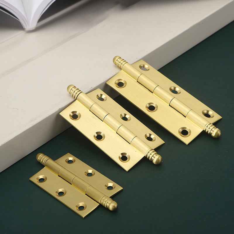 Solid Brass Cabinet Hinges for Kitchen Cupboard and Drawer Doors – Available in 2", 2.5", and 3" Sizes - FocusHardware
