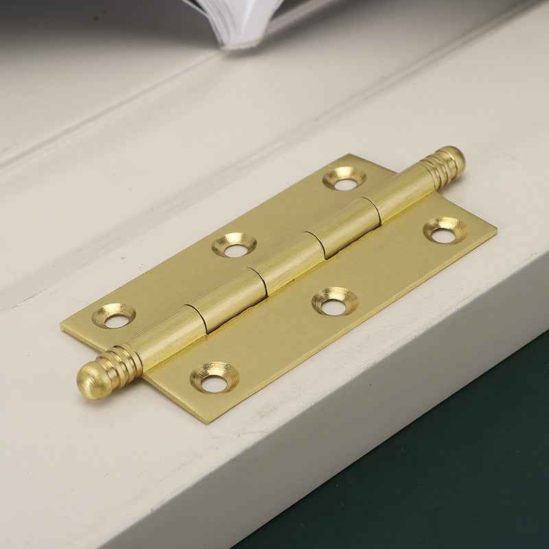 Solid Brass Cabinet Hinges for Kitchen Cupboard and Drawer Doors – Available in 2", 2.5", and 3" Sizes - FocusHardware