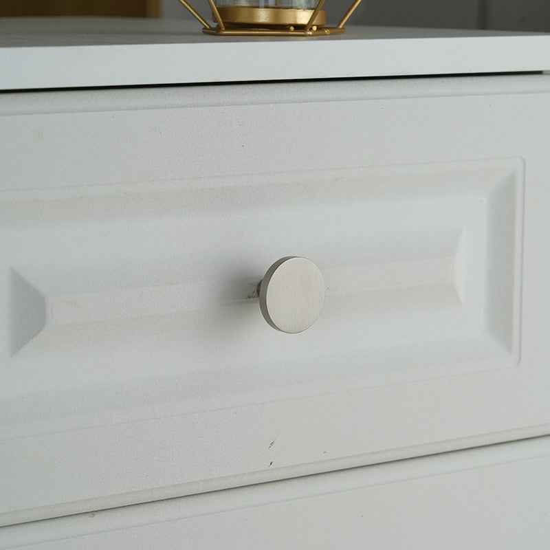 Brushed Nickel Cabinet Knobs for Kitchen and Dresser Pulls - Silver Handles for Cupboards and Wardrobes - FocusHardware