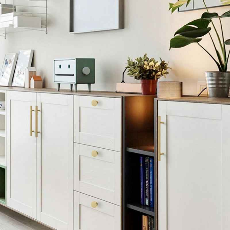 Solid Brass Handles for Drawers - Gold Cabinet Dresser Knobs and Pulls - FocusHardware