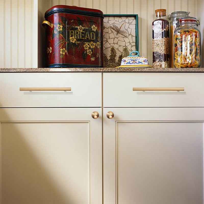 Solid Brass Handles for Drawers - Gold Cabinet Dresser Knobs and Pulls - FocusHardware