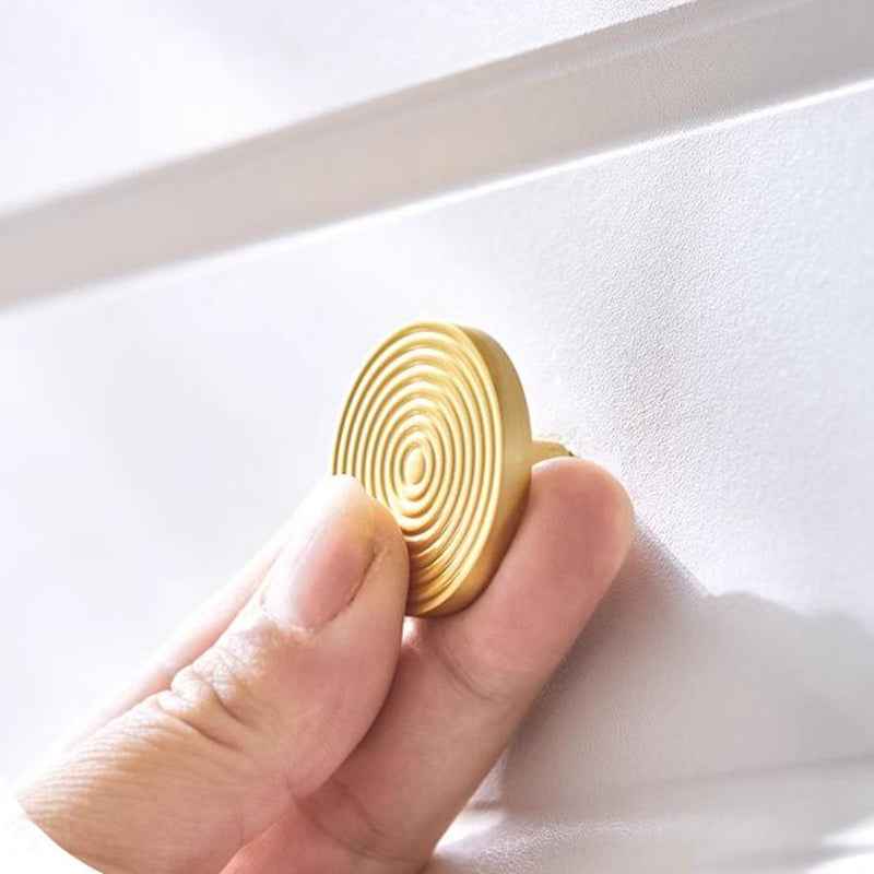 Modern Gold Cabinet Knobs and Handles for Kitchens - Brass Cupboard Door Pulls and Drawer Hardware - FocusHardware