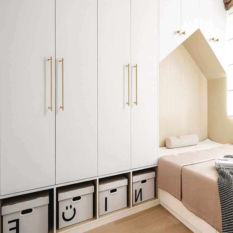 Minimalist Brass Kitchen Cabinet Handles and Pulls for Drawer, Dresser, and Cupboard - FocusHardware
