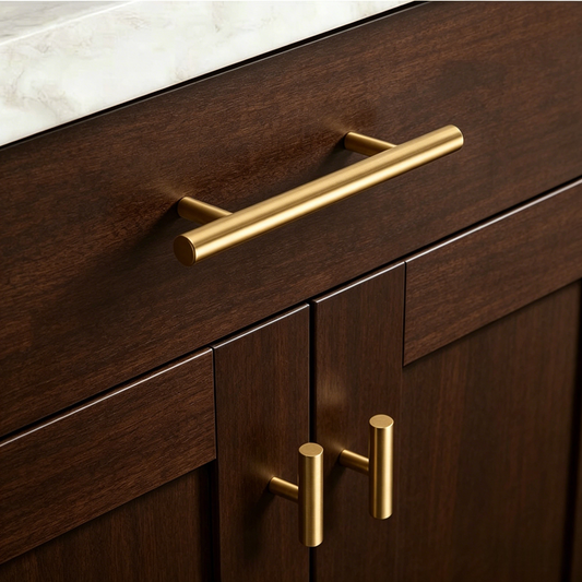 How to Style Brass Hardware with Dark Cabinets: A Complete Design Guide