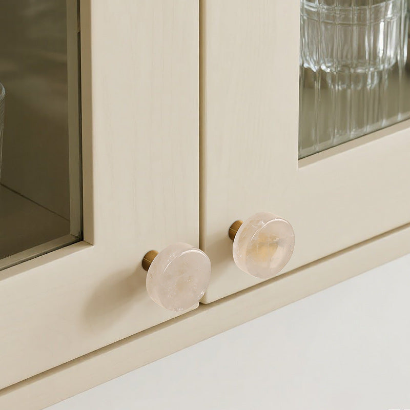 Decorative Crystal Cabinet Knobs - Modern Drawer Dresser Knobs For Kitchen,Cupboard, and Wardrobe Pulls