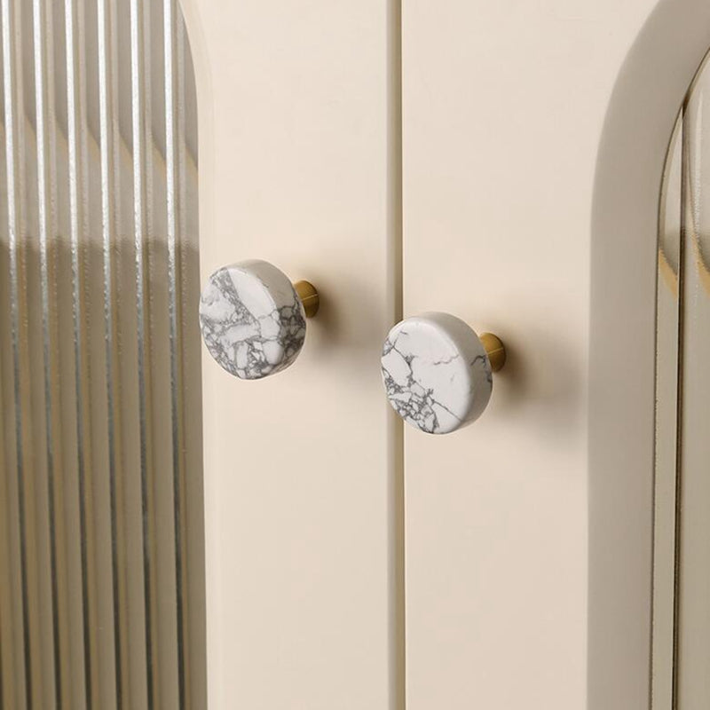 Decorative Crystal Cabinet Knobs - Modern Drawer Dresser Knobs For Kitchen,Cupboard, and Wardrobe Pulls