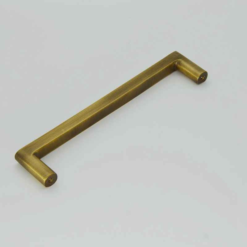 Antique Brass Cabinet Pulls Vintage Kitchen Cabinet Knobs Handles for Cupboards and Drawers - FocusHardware