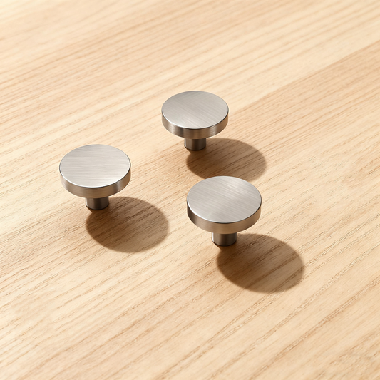 Brushed Nickel Cabinet Knobs for Kitchen and Drawer Pulls - Nrass Knobs for Cupboards and Wardrobes