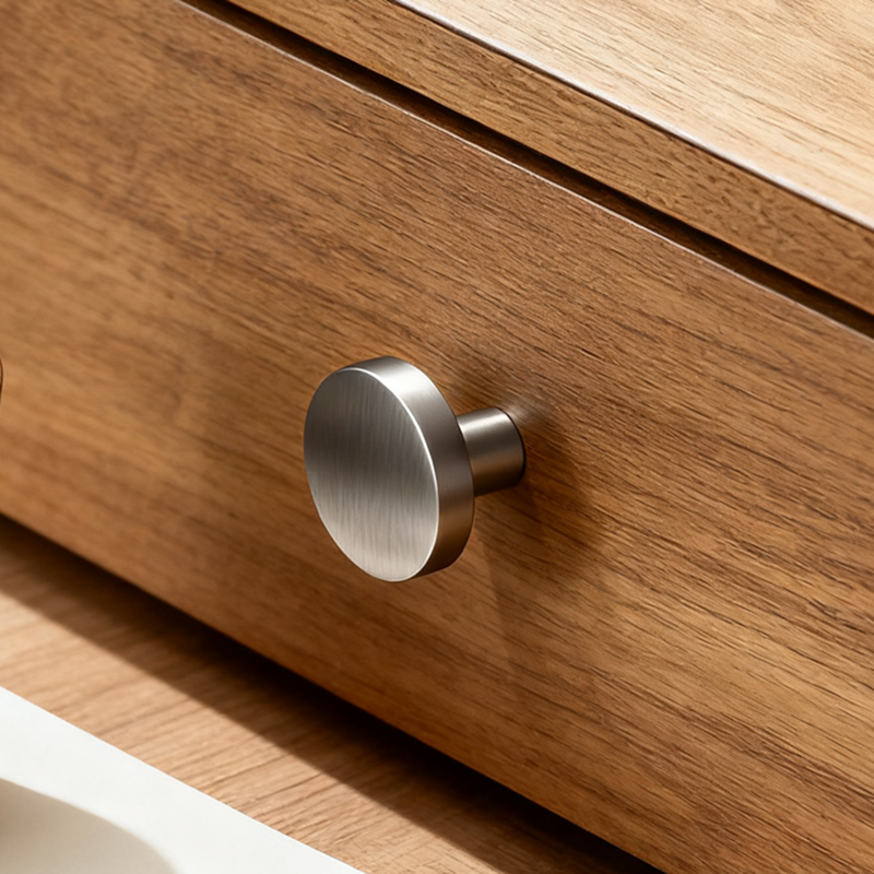 Brushed Nickel Cabinet Knobs for Kitchen and Drawer Pulls - Nrass Knobs for Cupboards and Wardrobes