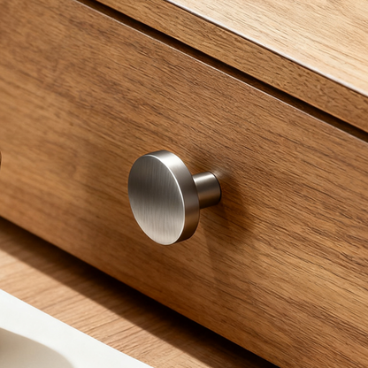 Brushed Nickel Cabinet Knobs for Kitchen and Drawer Pulls - Nrass Knobs for Cupboards and Wardrobes