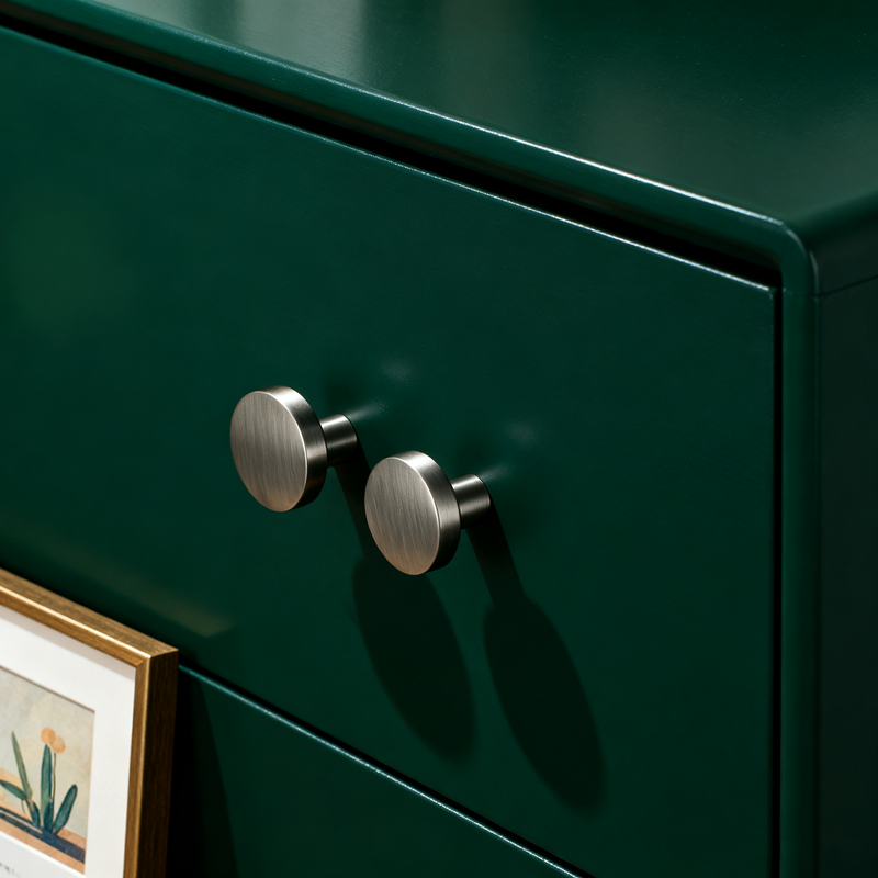 Brushed Nickel Cabinet Knobs for Kitchen and Drawer Pulls - Nrass Knobs for Cupboards and Wardrobes