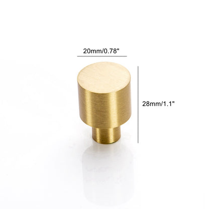 Brass Cabinet Drawer Knobs Handles for Kitchen Cupboard - Gold Drawer Dresser Pulls Modern