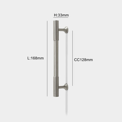 Brushed Nickel Cabinet Handles and Pulls - Brass Drawer Dresser Furniture Pulls - FocusHardware
