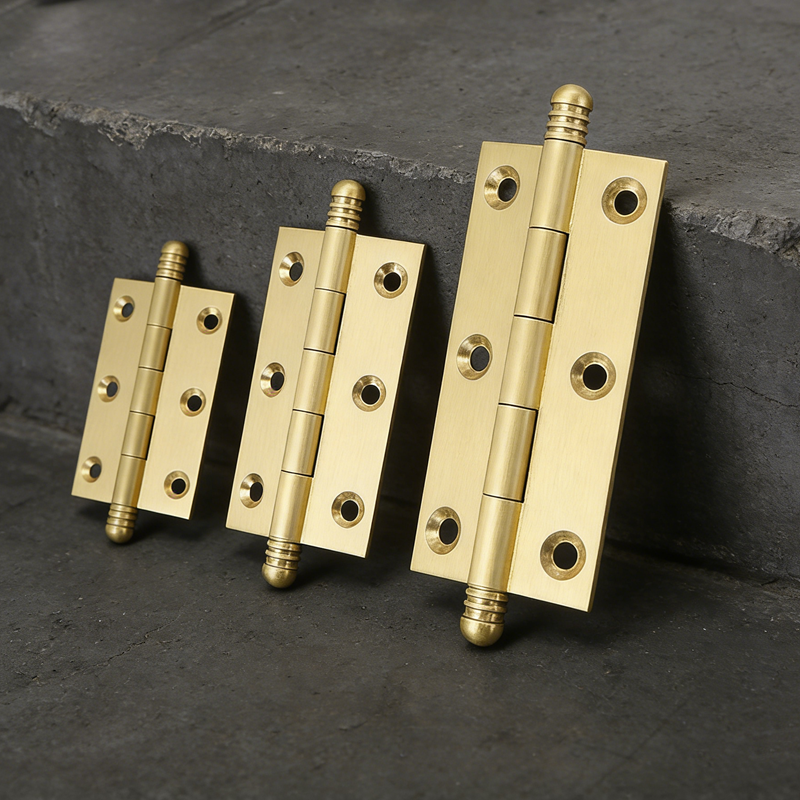 Brass Cabinet Hinges for Cabinet Kitchen – Wooden Box But Small Hinges