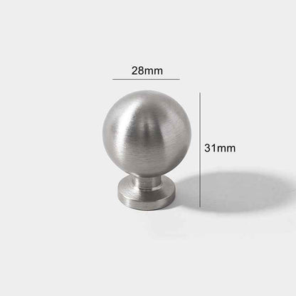 Modern Brushed Brass Nickel Cabinet Drawer Knobs for Kitchen Cupboard Pulls Furniture Handles