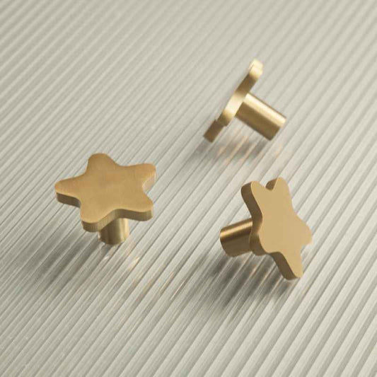 Creative Kitchen Cabinet Knobs - Nordic Brass Decor Drawer Pulls for Dressers and Furniture - FocusHardware