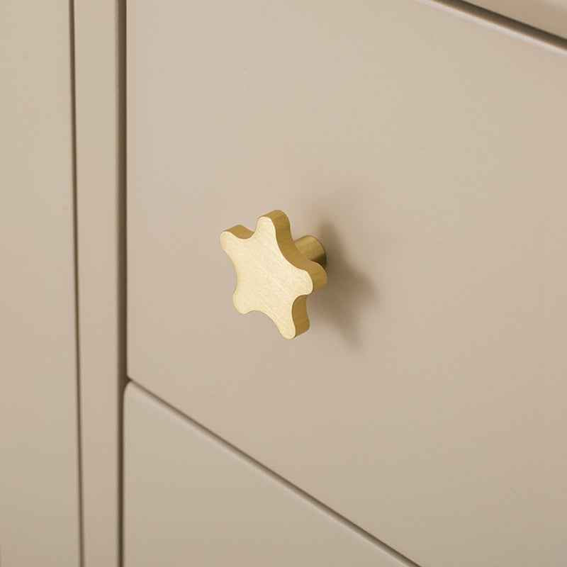 Creative Kitchen Cabinet Knobs - Nordic Brass Decor Drawer Pulls for Dressers and Furniture - FocusHardware