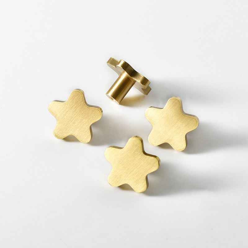 Creative Kitchen Cabinet Knobs - Nordic Brass Decor Drawer Pulls for Dressers and Furniture - FocusHardware