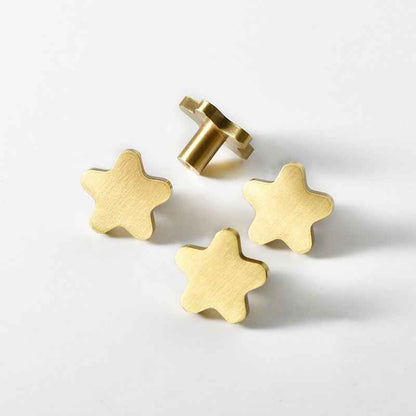 Creative Kitchen Cabinet Knobs - Nordic Brass Decor Drawer Pulls for Dressers and Furniture - FocusHardware