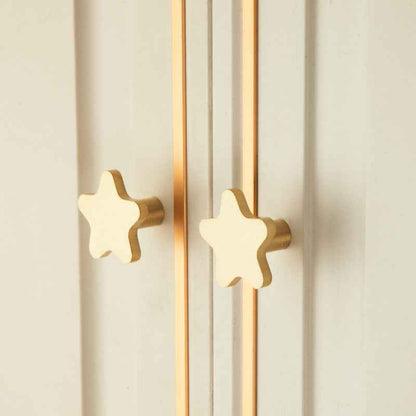 Creative Kitchen Cabinet Knobs - Nordic Brass Decor Drawer Pulls for Dressers and Furniture - FocusHardware