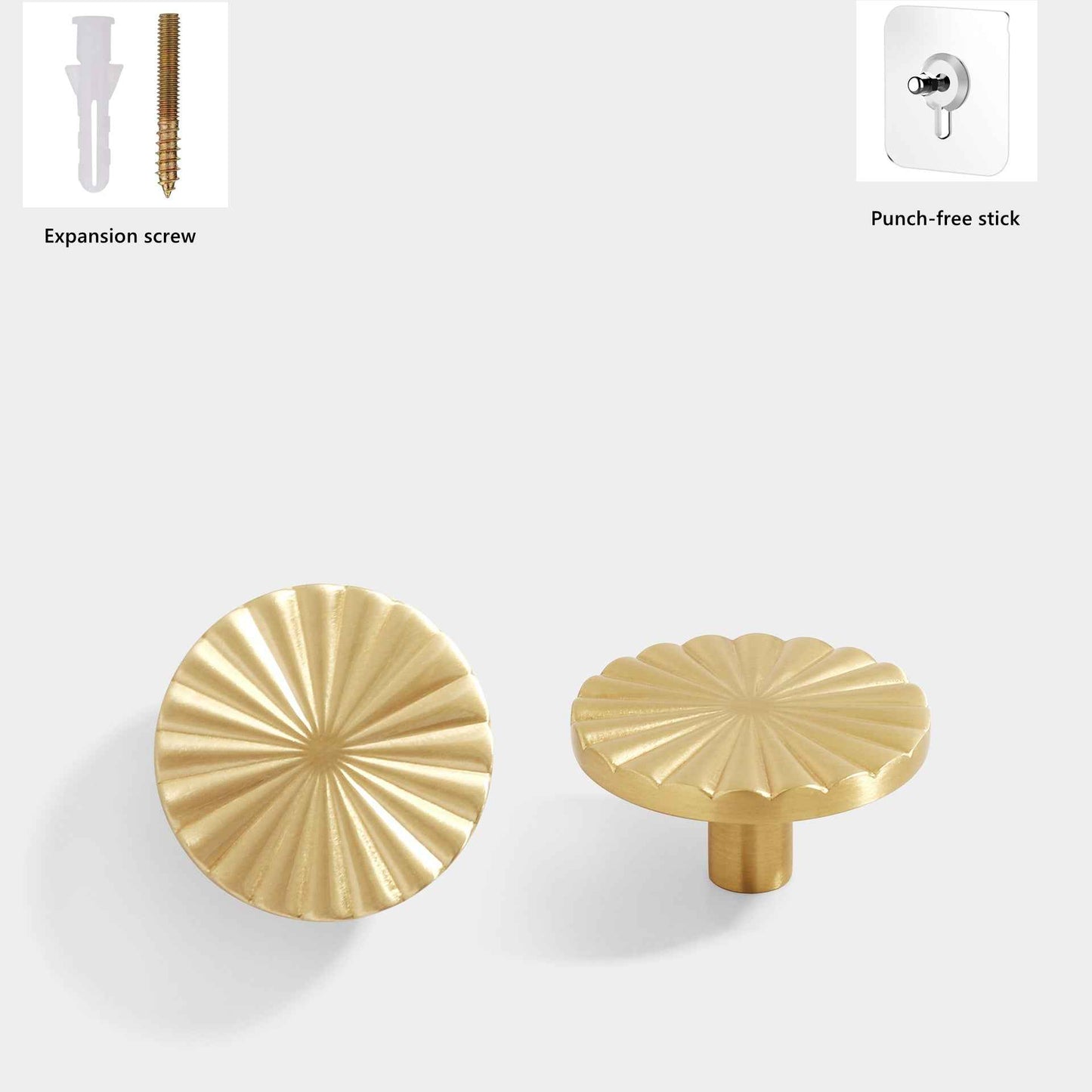Solid Brass Wall Hook for Porch – Decorative Coat Hat Plant Hanger in Gold – Metal Hook for Towels and Keys