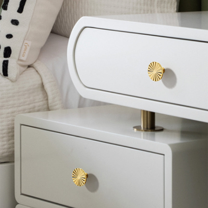 Brushed Brass Cabinet Knobs for Kitchen Cupboards - Premium Drawer Dresser Pulls Gold