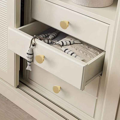 Brushed Brass Cabinet Knobs for Kitchen Drawer and Dressers - Gold Furniture Pulls