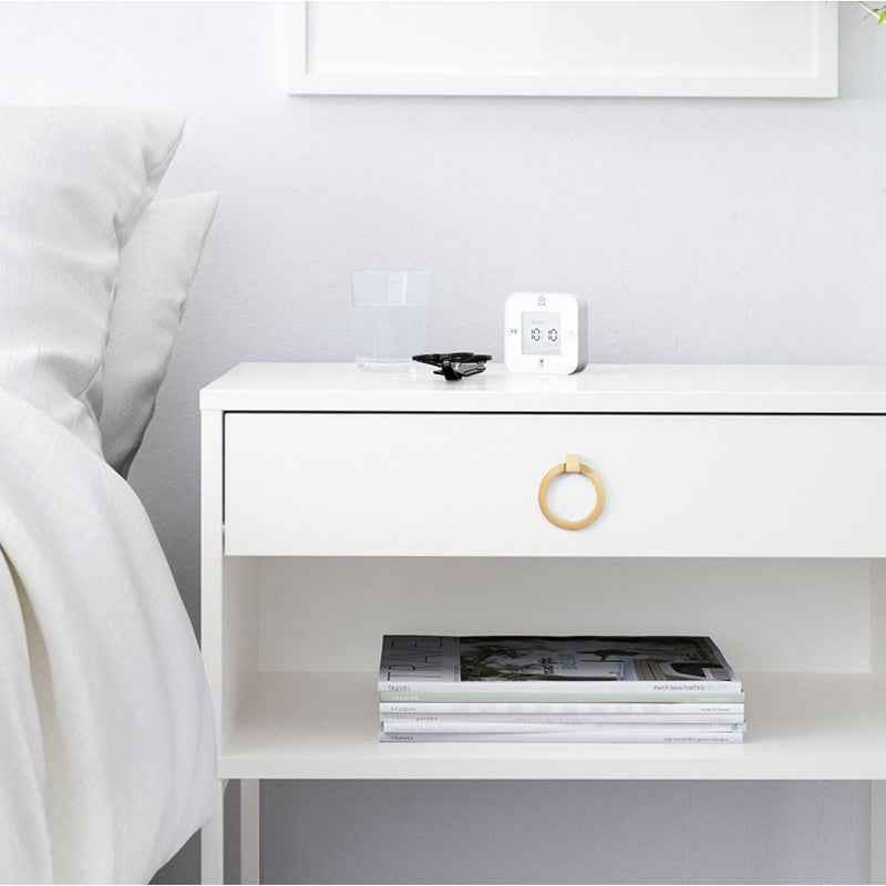 Solid Brass Cabinet Drawer Dresser Ring Pulls - Brushed Brass Cabinet Pulls for Kitchen Cupboard and Wardrobe Handles - FocusHardware