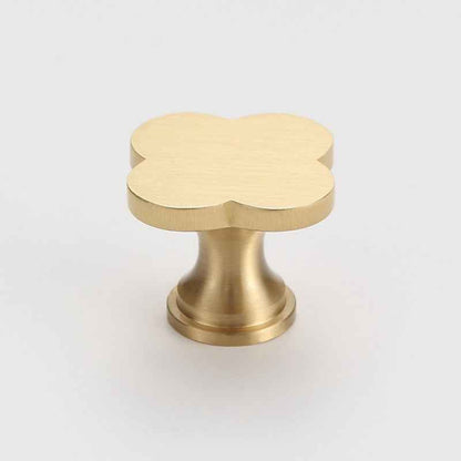 Brass Drawer Knobs for Kitchen Cabinets - Decorative Drawer Dresser Pulls and Door Handles - FocusHardware