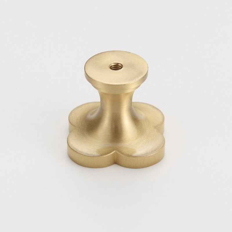 Brass Drawer Knobs for Kitchen Cabinets - Decorative Drawer Dresser Pulls and Door Handles - FocusHardware