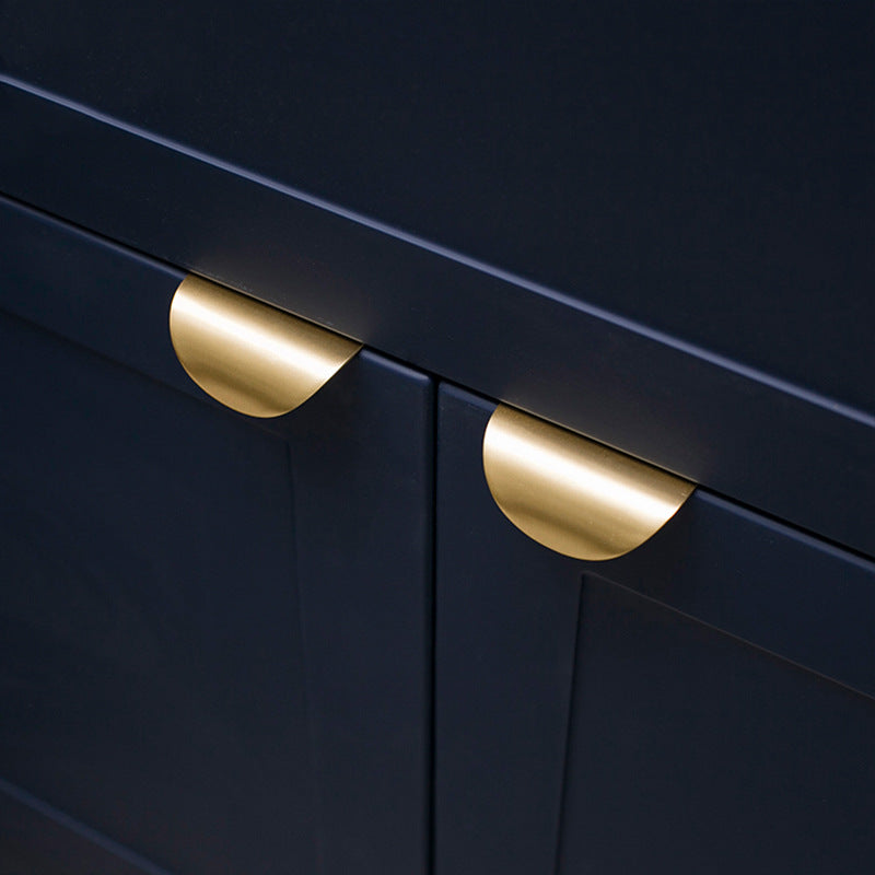Brass Drawer Pulls for Cabinets and Wardrobes - Modern Gold Kitchen Pulls
