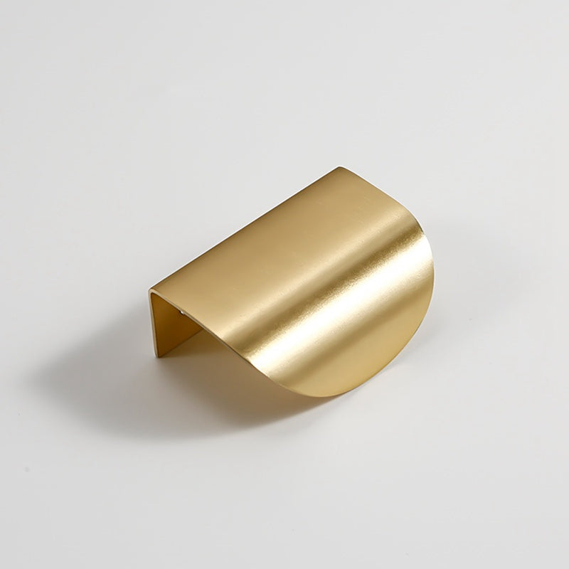 Brass Drawer Pulls for Cabinets and Wardrobes - Modern Gold Kitchen Pulls