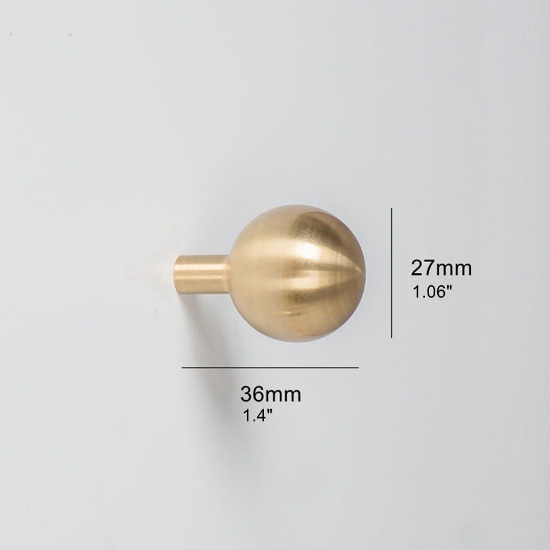 Modern Brass Wall Mounted Hook Coat Hat Plant Hanger Gold Key Towel Metal Hooks Heavy Duty