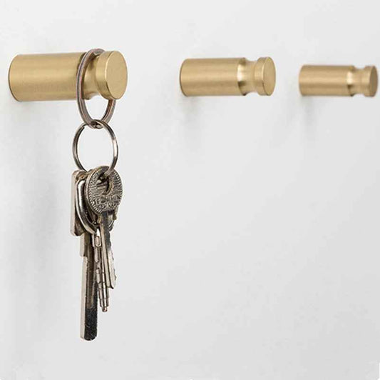 Solid Brass Hooks Wall Door Clothes Coat Hat Hanger Kitchen Bathroom Rustproof Towel Hooks - FocusHardware