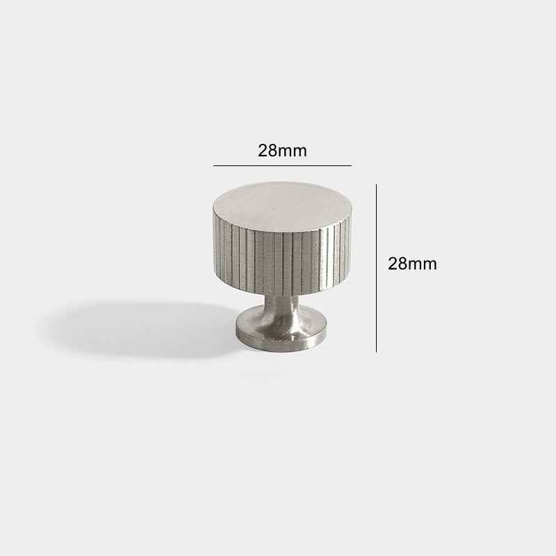 Brushed Nickel Drawer Knobs and Pulls for Kitchen Cabinets, Dressers, and Wardrobes - FocusHardware