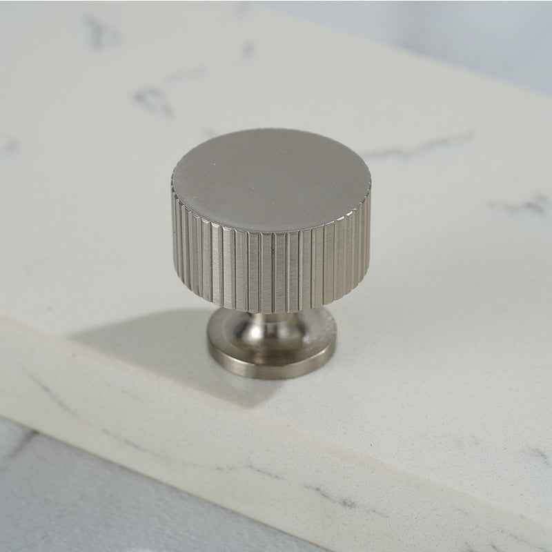 Brushed Nickel Drawer Knobs and Pulls for Kitchen Cabinets, Dressers, and Wardrobes - FocusHardware