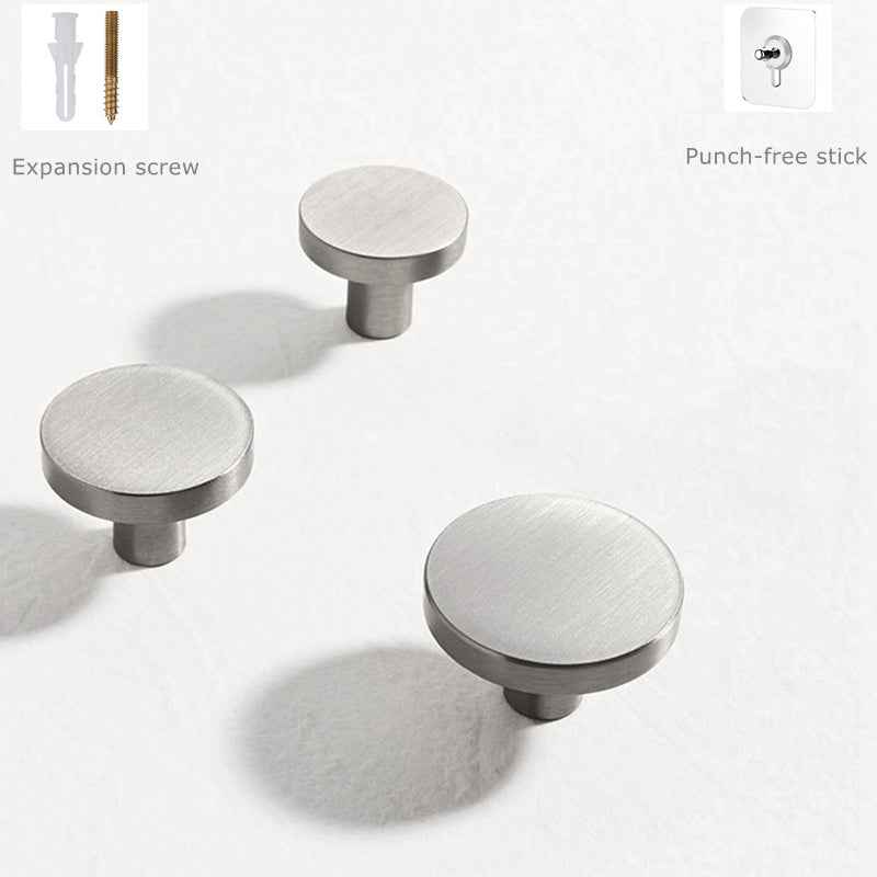 Modern Brushed Nickel Brass Coat Hooks for Wall Mouted |Metal Hook for Kitchen, Clothes, and Hats