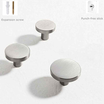 Modern Brushed Nickel Brass Coat Hooks for Wall Mouted |Metal Hook for Kitchen, Clothes, and Hats