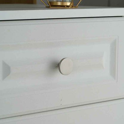 Brushed Nickel Cabinet Knobs for Kitchen and Dresser Pulls - Silver Handles for Cupboards and Wardrobes - FocusHardware
