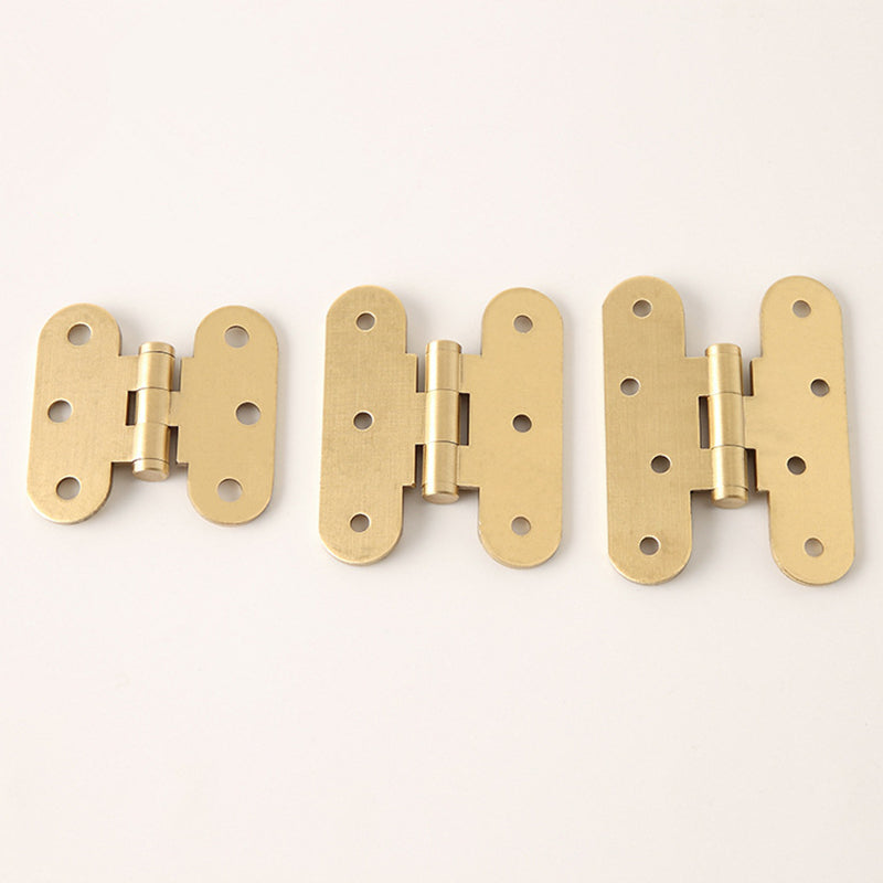 Solid Brass Cabinet Hinges - Gold Furniture Hardware