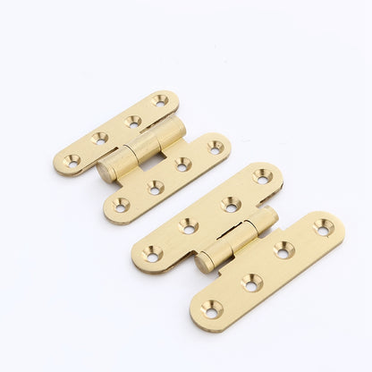 Solid Brass Cabinet Hinges - Gold Furniture Hardware