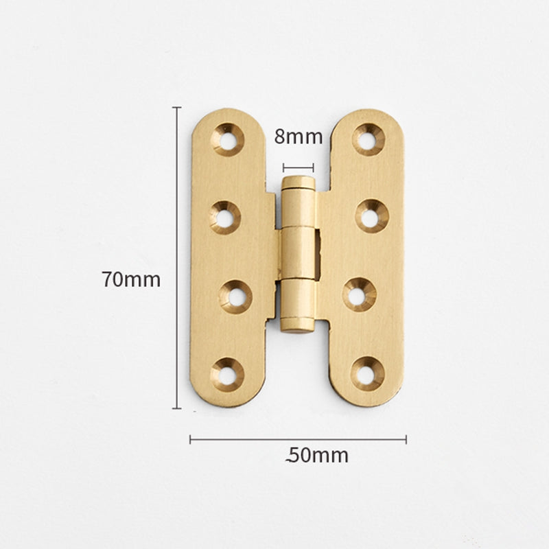 Solid Brass Cabinet Hinges - Gold Furniture Hardware