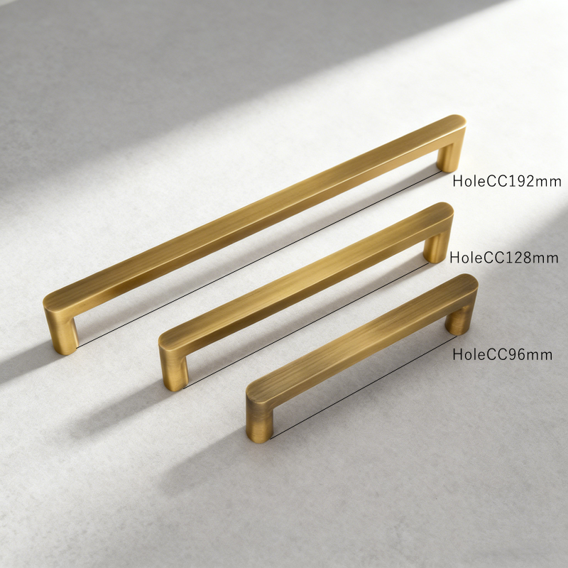 Vintage Brass Kitchen Cabinet Handles Antique Pulls for Cupboards and Drawers